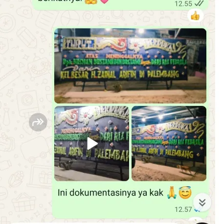 Pengiriman Papan Bunga Duka Ngabean Boja