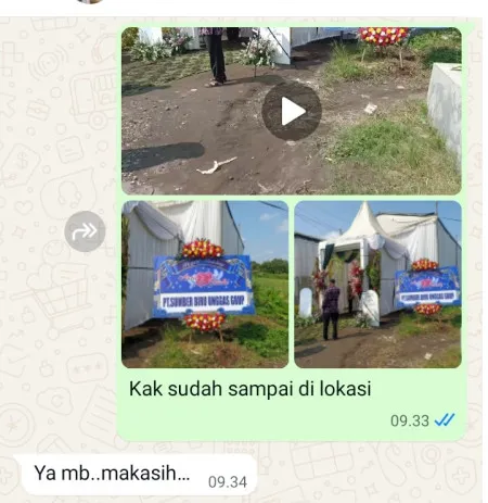 Pengiriman Karangan Bunga Ngabean Boja