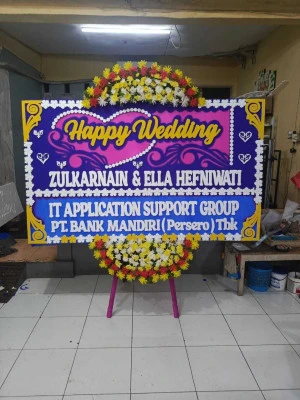 Papan Bunga di Ngabean Boja